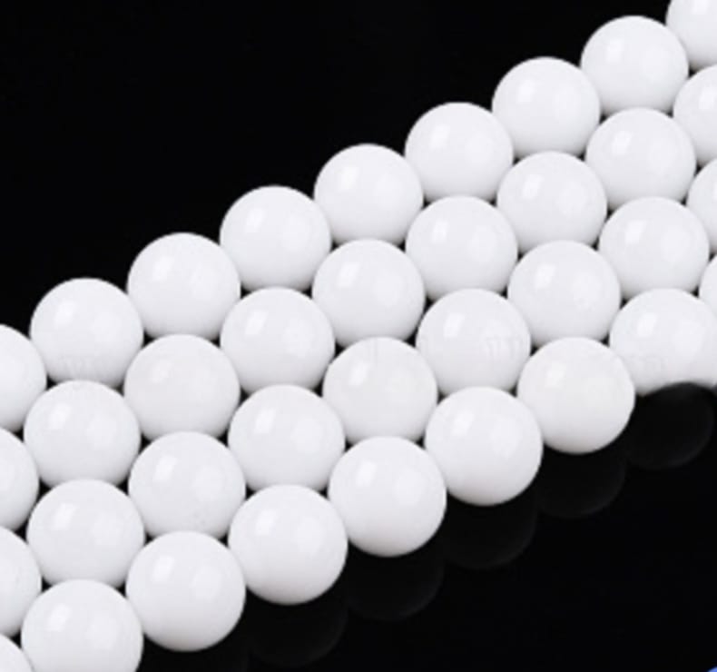 Solid Color Glass Beads 10mm/Each 40 beads per strand