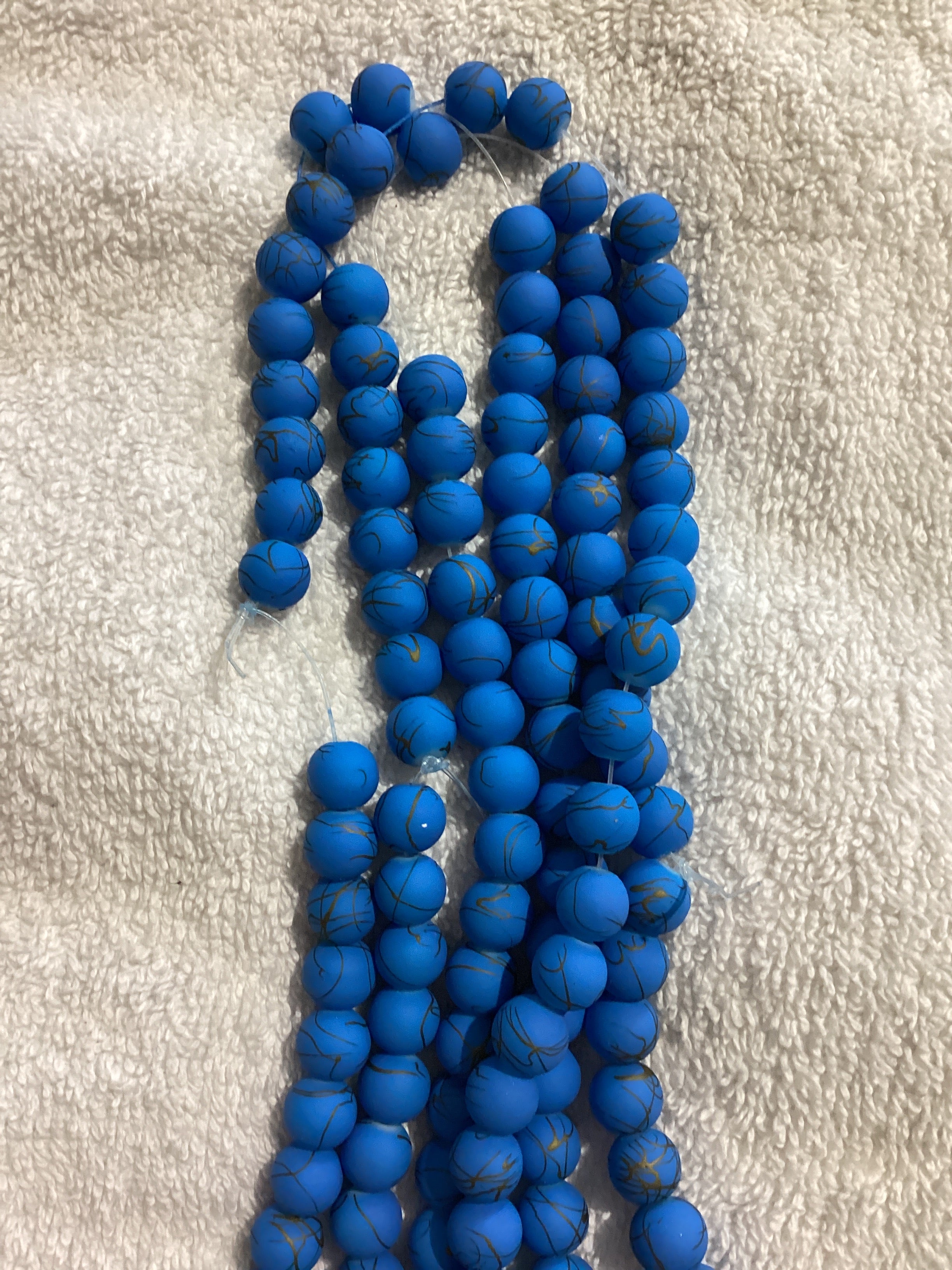 Matt Beads 10mm “Each” 40 beads per strand