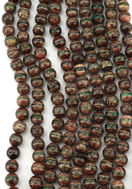 Tibetan Beads 10mm/Each