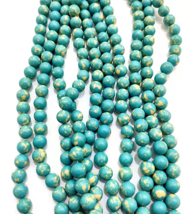 Marble beads 10mm/Each 40 beads per strand