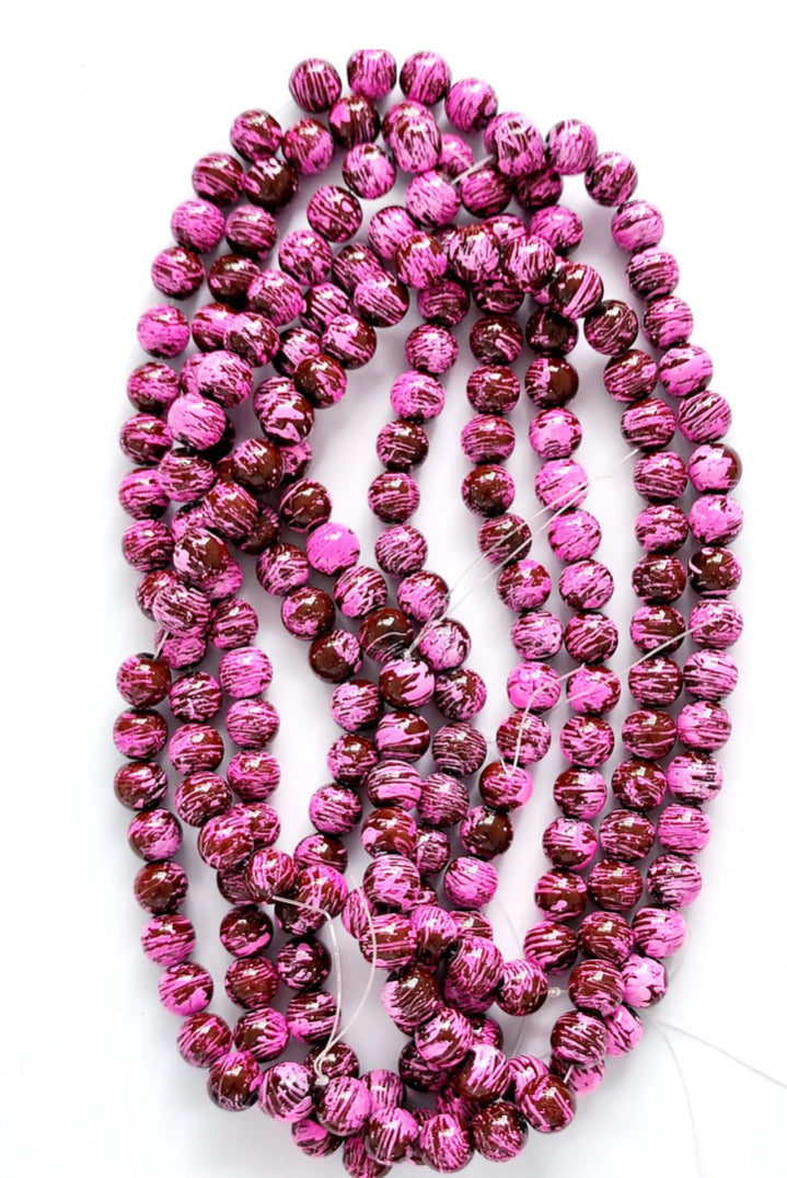 Speckled Beads 10mm/ Each 40 beads per strand