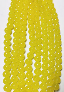 Jelly & Clear Transparent 10mm/ Each 40 beads per strand