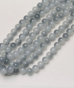 Jelly & Clear Transparent 10mm/ Each 40 beads per strand