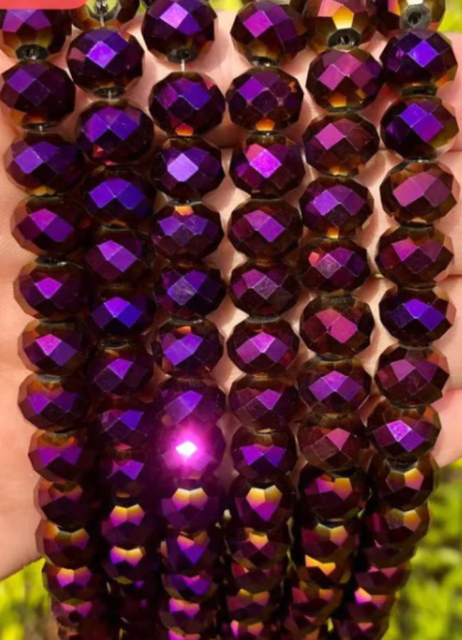 Crystal Beads 10mm/ Each 68-72 beads per strand