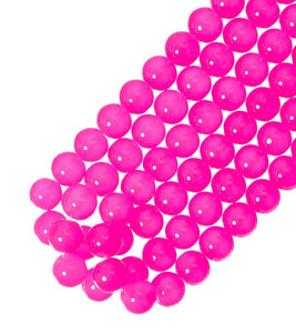 Jelly & Clear Transparent 10mm/ Each 40 beads per strand