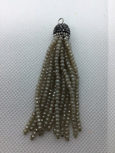 Rhinestone Beaded Tassels