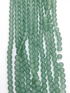 Frosted Beads 10mm/Each 40 beads per strand