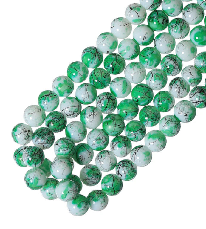 Speckled Beads 10mm/ Each 40 beads per strand