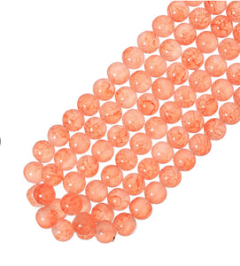 Jelly & Clear Transparent 10mm/ Each 40 beads per strand