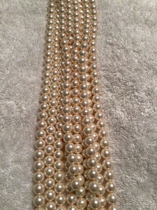 Pearl Beads 10mm/ Each 40 beads per strand