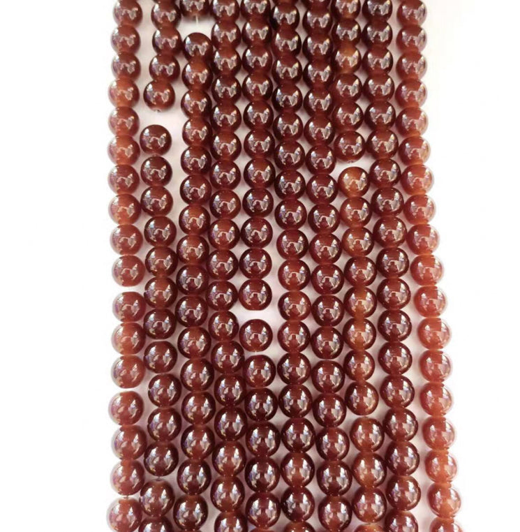 Jelly & Clear Transparent 10mm/ Each 40 beads per strand