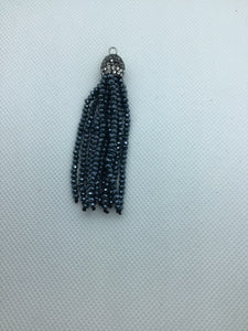 Rhinestone Beaded Tassels