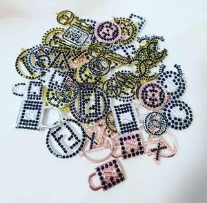 Rhinestone charms Colored/Each