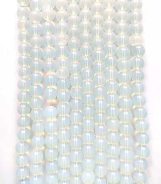 Jelly & Clear Transparent 10mm/ Each 40 beads per strand