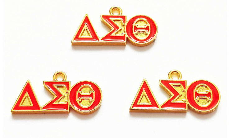 Greek red Charms “Each”