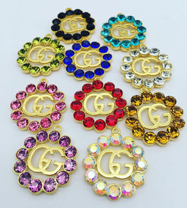 Big Rhinestone charms/ Each