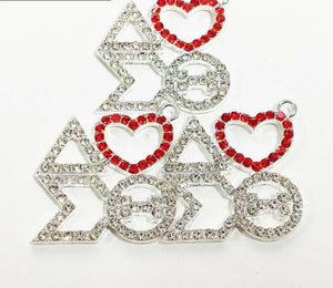 Rhinestone charm “Each”