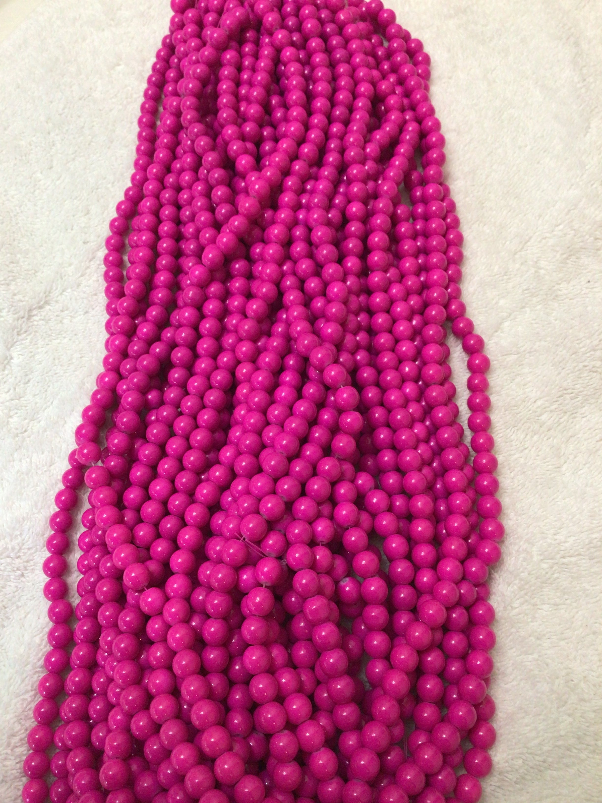 8mm beads 50-52 Beads Per Strand/each