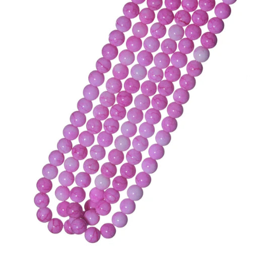 Marble beads 10mm/Each 40 beads per strand