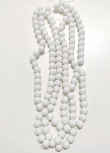 Solid Color Glass Beads 10mm/Each 40 beads per strand