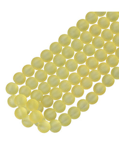 Frosted Beads 10mm/Each 40 beads per strand