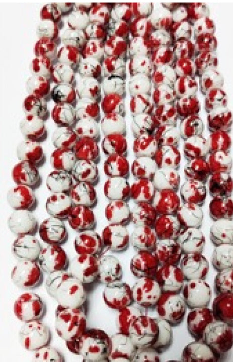 Speckled Beads 10mm/ Each 40 beads per strand