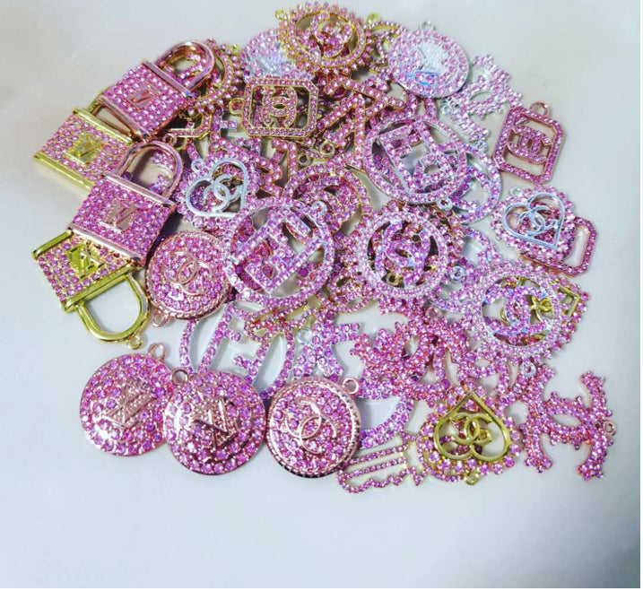 Rhinestone charms Colored/Each