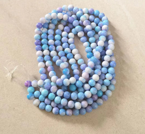 Marble beads 10mm/Each 40 beads per strand