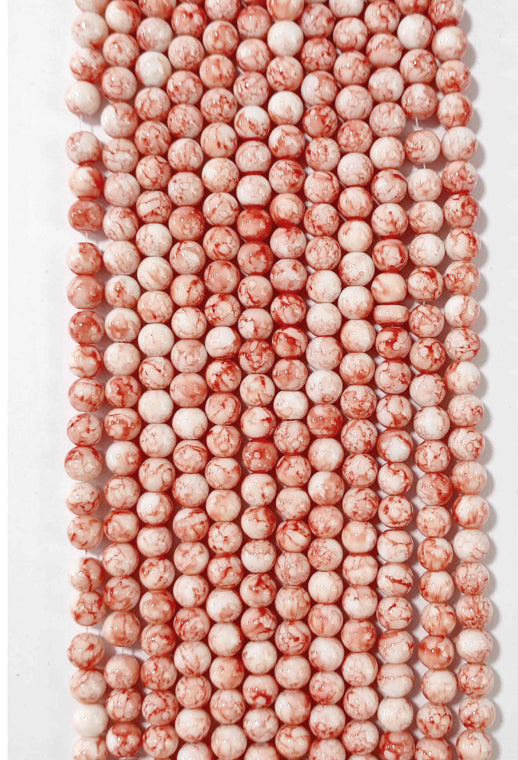 Marble beads 10mm/Each 40 beads per strand