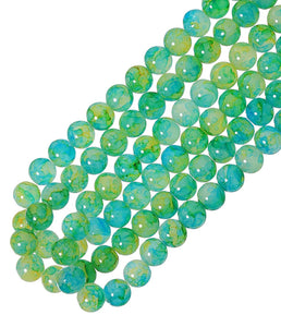 Jelly & Clear Transparent 10mm/ Each 40 beads per strand