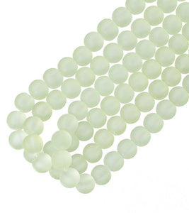 Frosted Beads 10mm/Each 40 beads per strand