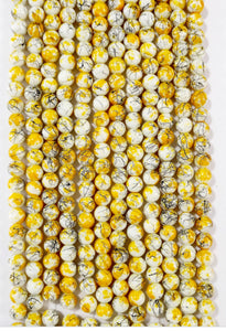 Speckled Beads 10mm/ Each 40 beads per strand