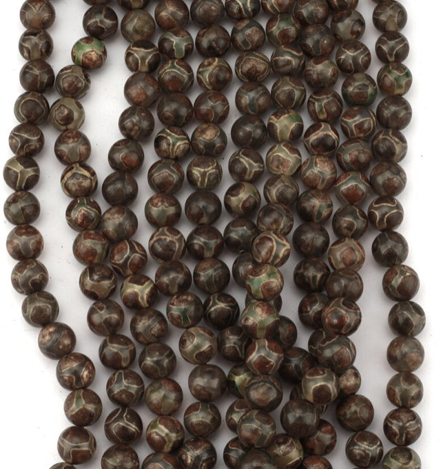 Tibetan Beads 10mm/Each