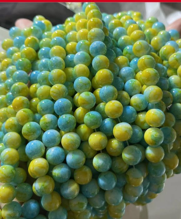 Marble beads 10mm/Each 40 beads per strand