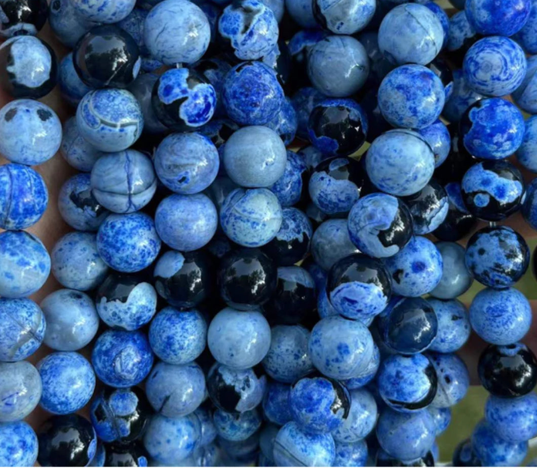 Agate Beads 10mm/ Each 36-38 beads per strand