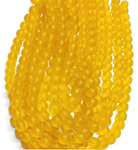 Frosted Beads 10mm/Each 40 beads per strand