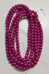 Pearl Beads 10mm/ Each 40 beads per strand