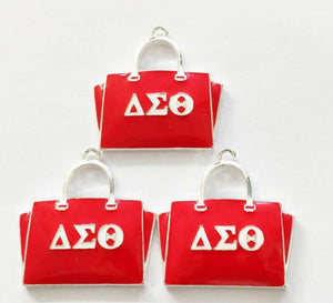 Greek red Charms “Each”