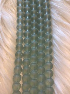 Frosted Beads 10mm/Each 40 beads per strand