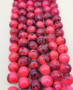 Marble beads 10mm/Each 40 beads per strand