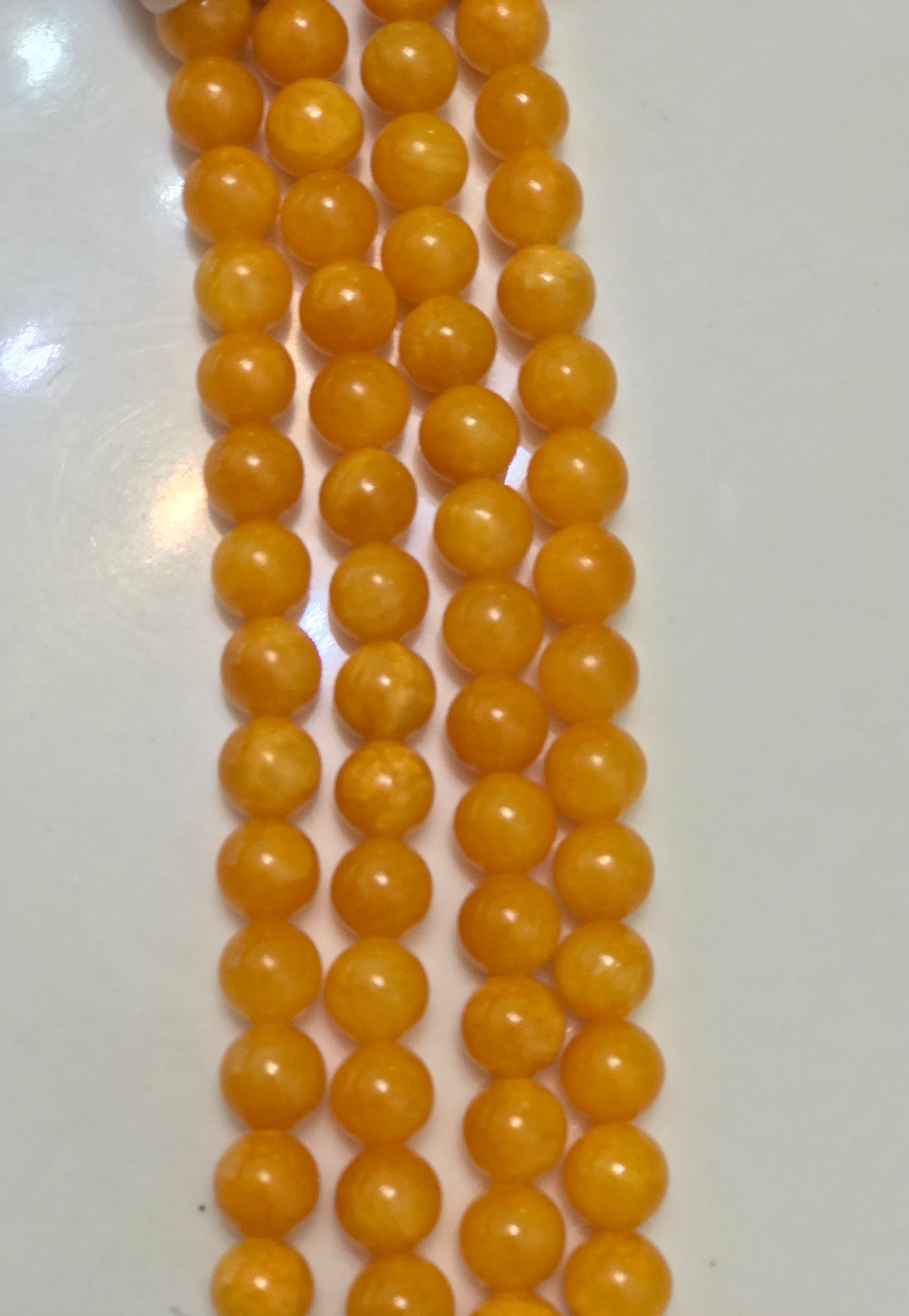 Jade Gemstone Beads 10mm/ Each