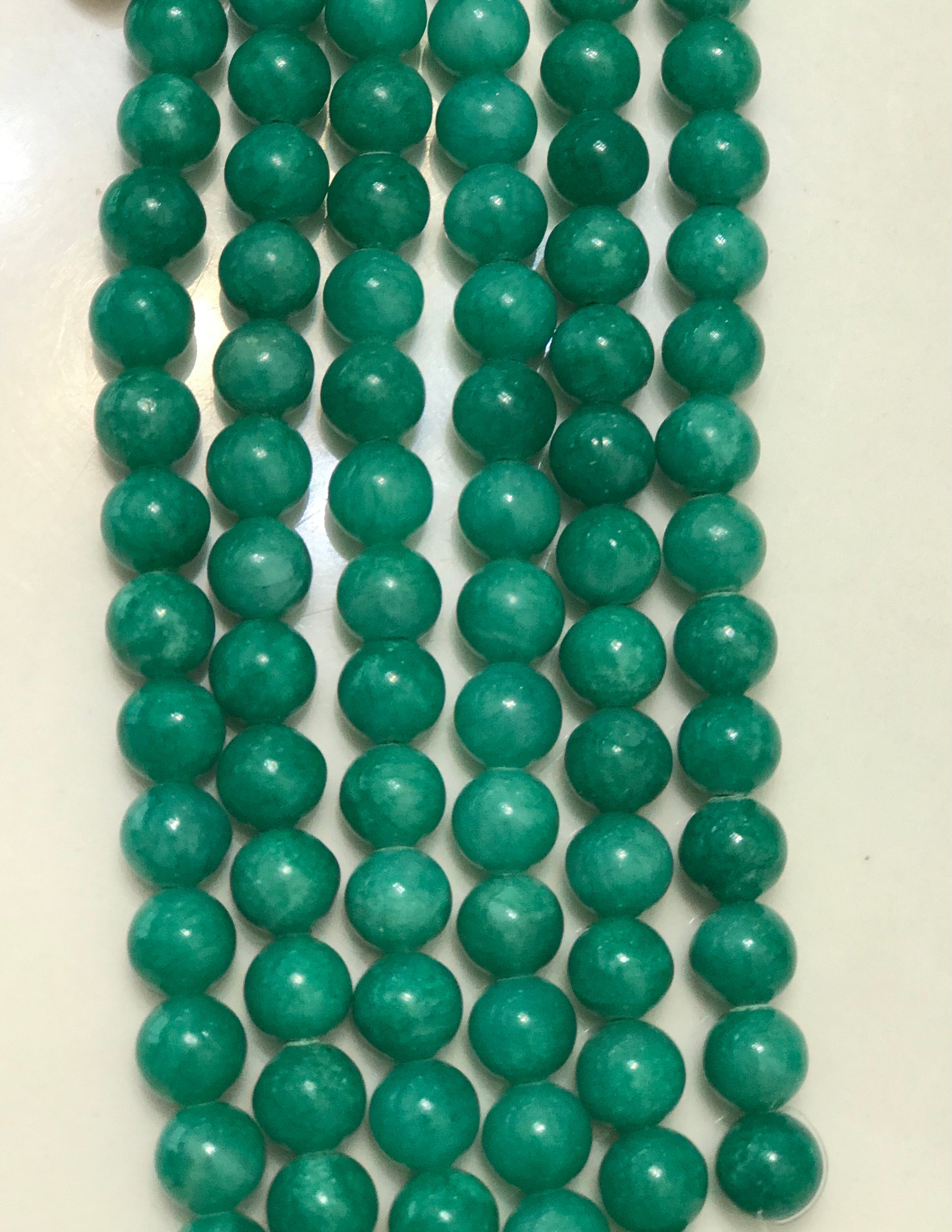 Jade Gemstone Beads 10mm/ Each