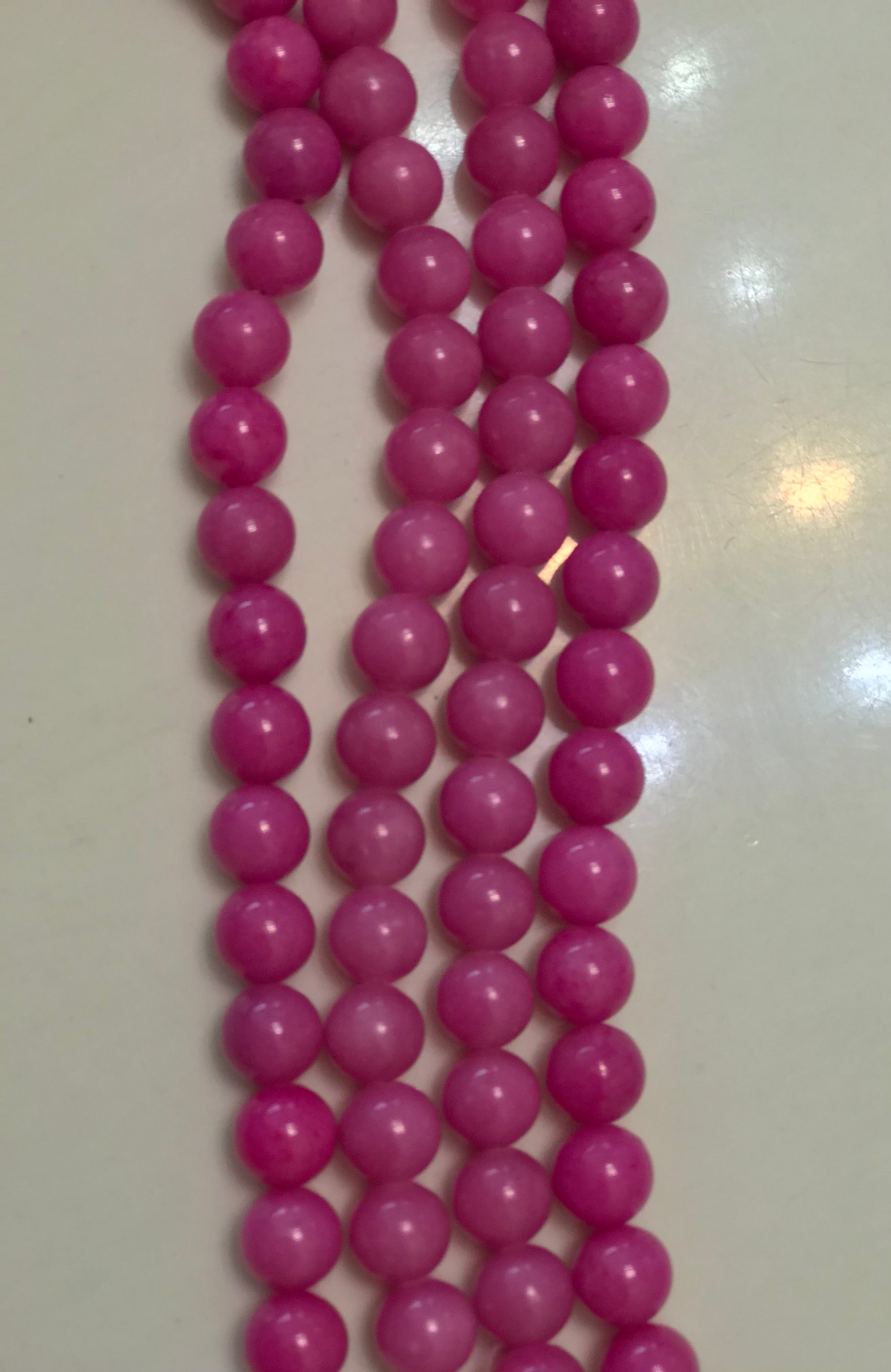 Jade Gemstone Beads 10mm/ Each