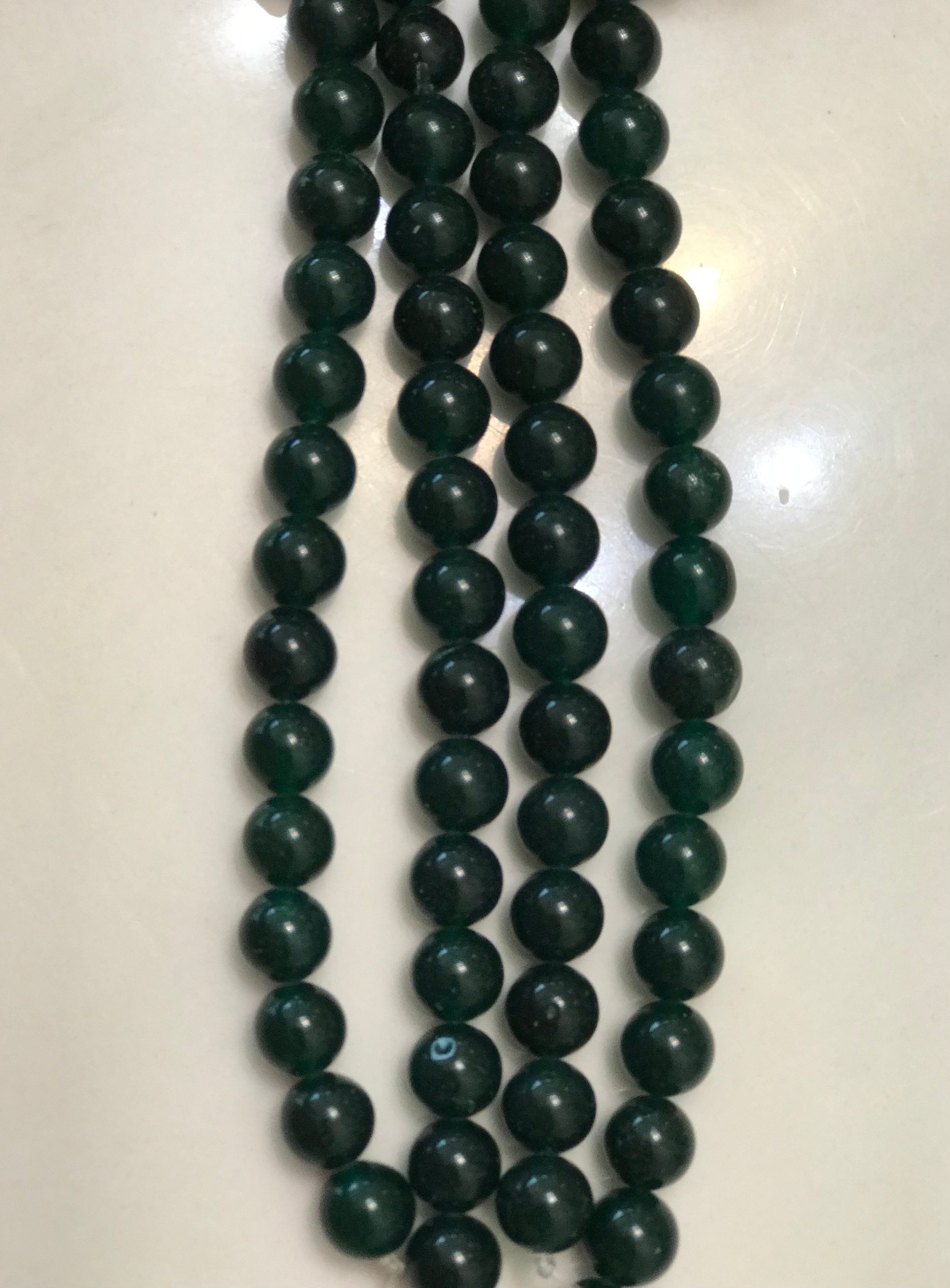 Jade Gemstone Beads 10mm/ Each