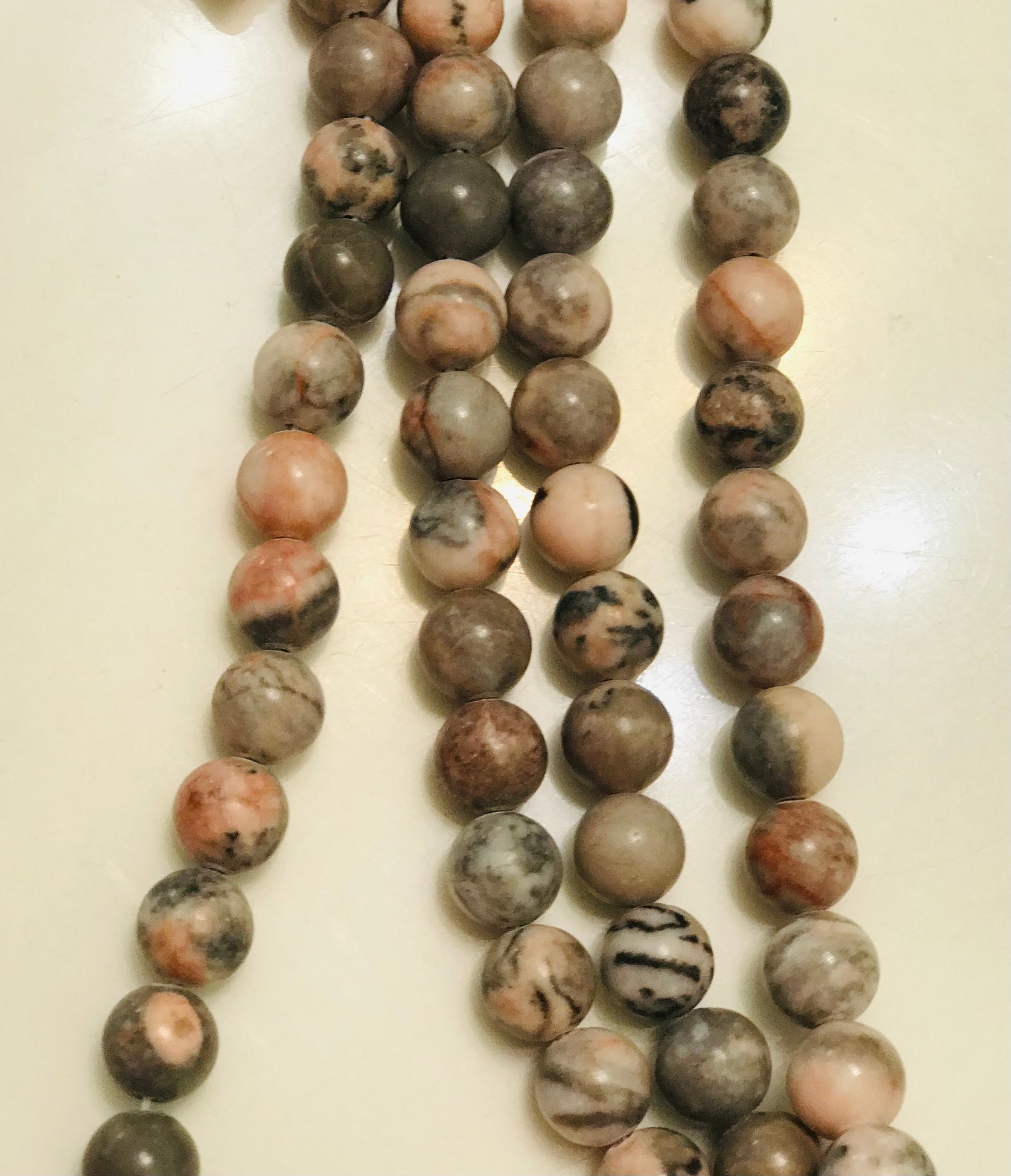 Jade Gemstone Beads 10mm/ Each