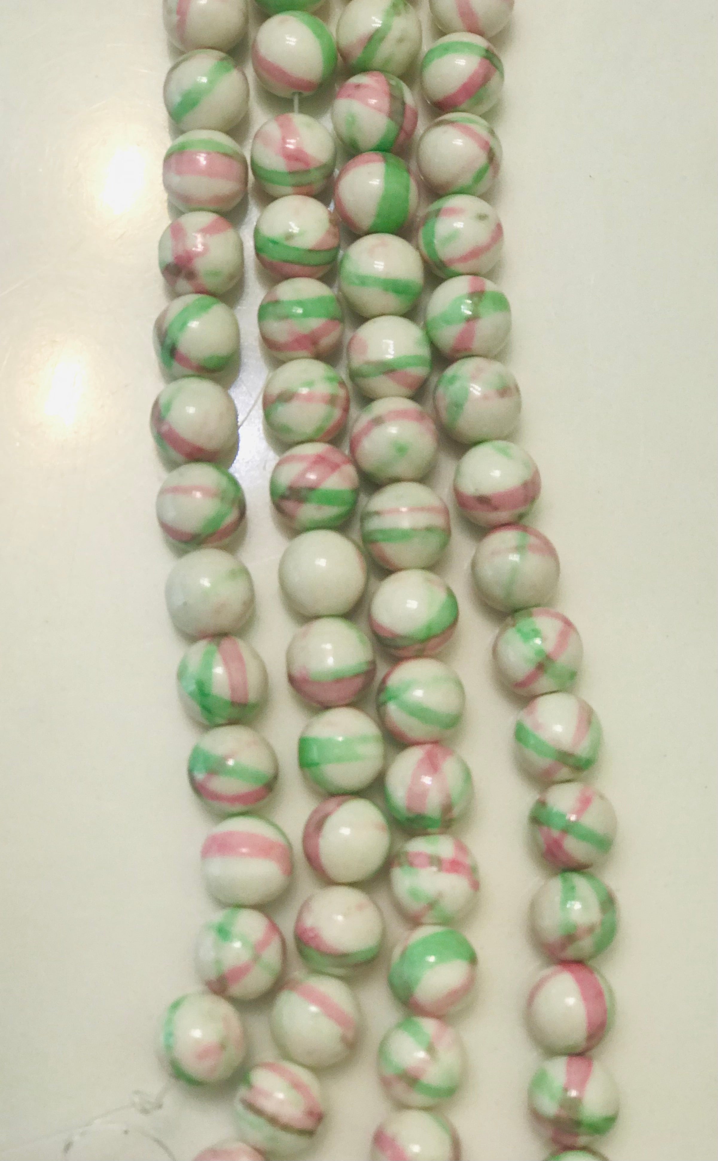 Jade Gemstone Beads 10mm/ Each