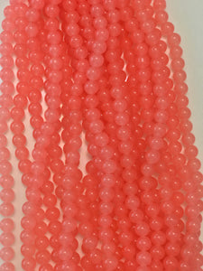 Jelly & Clear Transparent 10mm/ Each 40 beads per strand