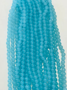 Jelly & Clear Transparent 10mm/ Each 40 beads per strand