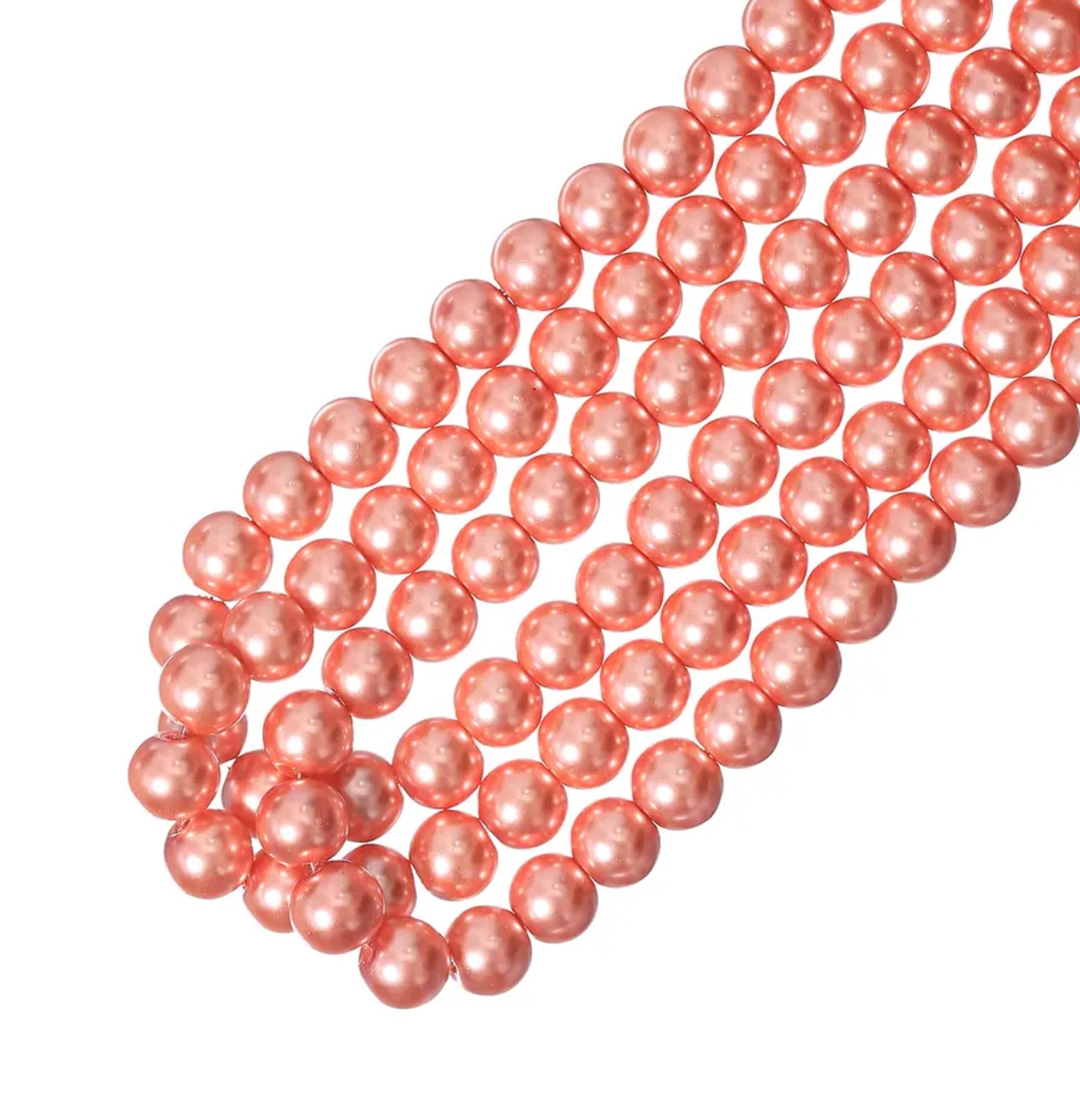 Pearl Beads 10mm/ Each 40 beads per strand