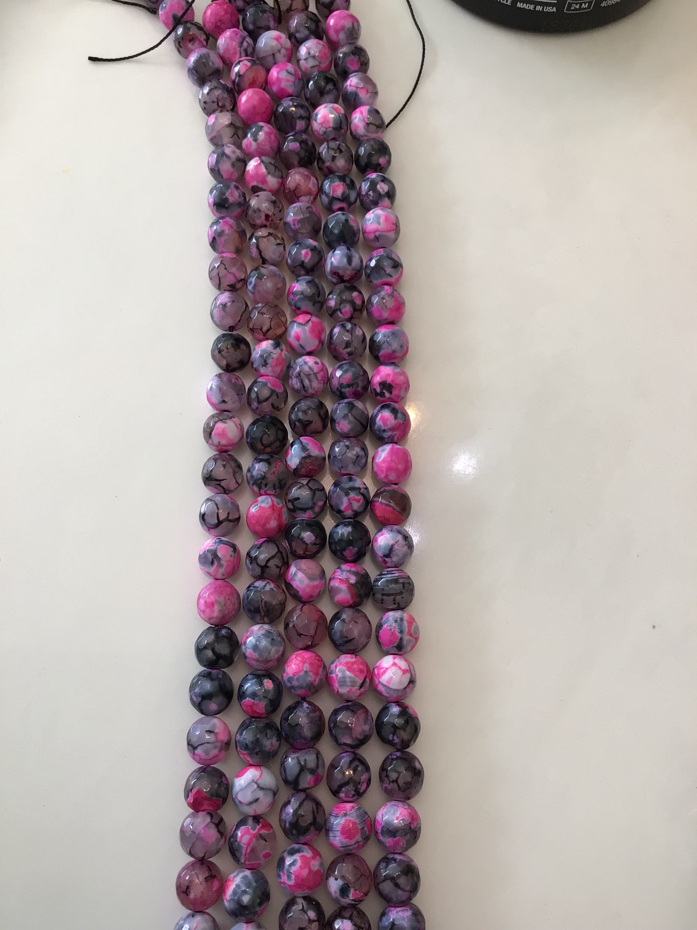 Agate Beads 10mm/ Each 36-38 beads per strand